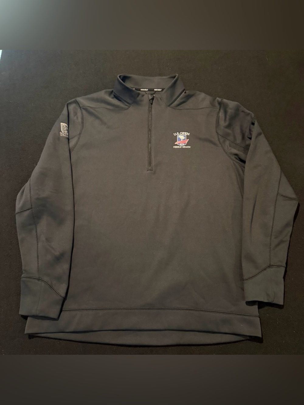 Nike Long Sleeve Zip Golf Shirt US Open Pebble Beach 2019 Men’s Large